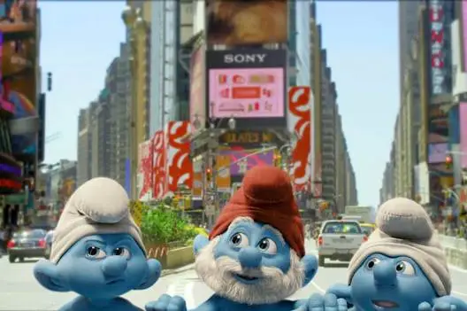 The Smurfs are coming, run for your lives!
